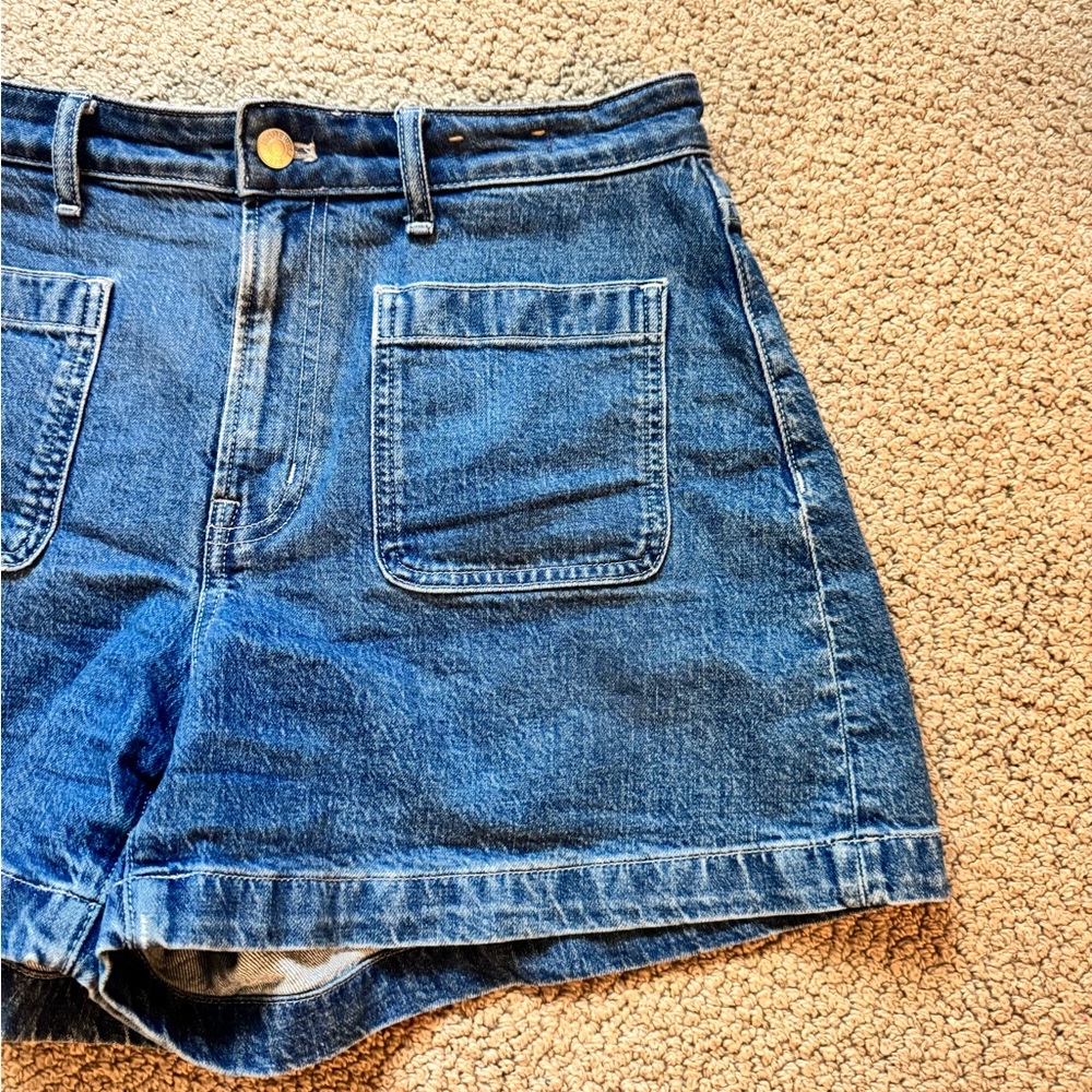 Madewell curvy sailor shorts
